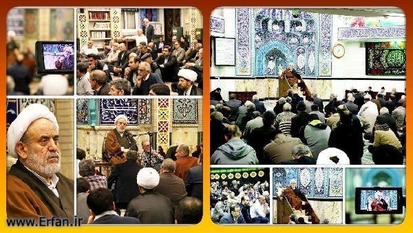 Photos/ Professor Ansarian's lecturing ceremony in Rasoul-e-Akram (PBUH & HP) mosque and the great mosque of Ghadir.